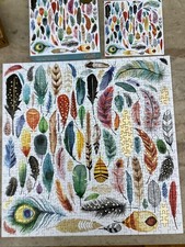 GALISON JIGSAW FEATHERS(500 PIECE FOIL PUZZLE)