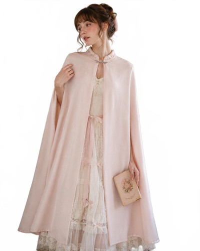 Vintage blush pink - pink, cloak