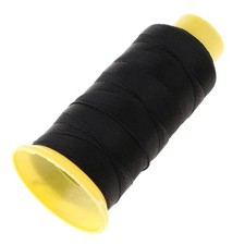 200Meters Heavy Duty Bonded Nylon Thread for Upholstery Canvas Leather Black New
