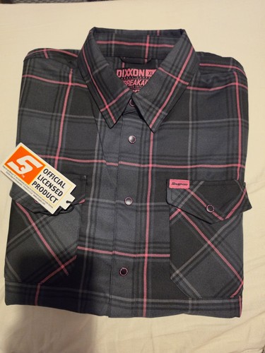 Dixxon snap flannel shirt - snap,