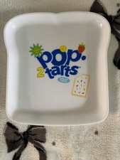 ?Pop Tarts Kellogg’s Breakfast Bread Shaped Ceramic Toast Plate?