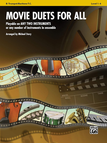 Movie duets for all flat - duets, b-flat