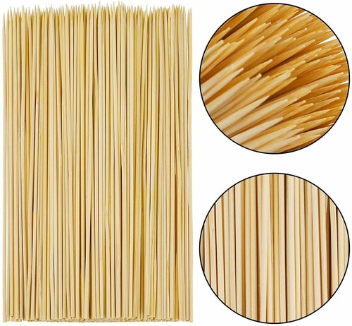 150x large 30cm bamboo skewers - 150x,