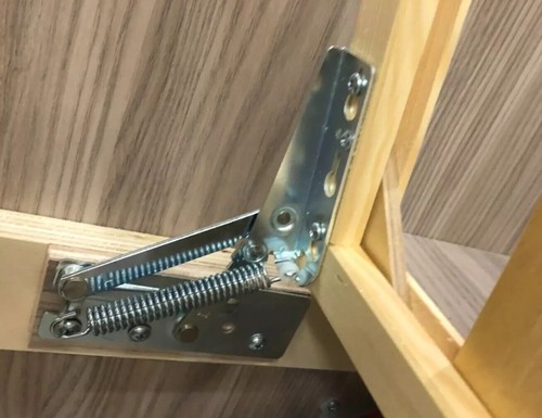 Bed locker top hinge - top, hand
