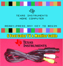 6Ft AV TV & Monitor Composite