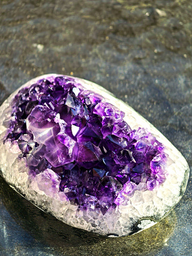 Premium deep purple amethyst - premium,