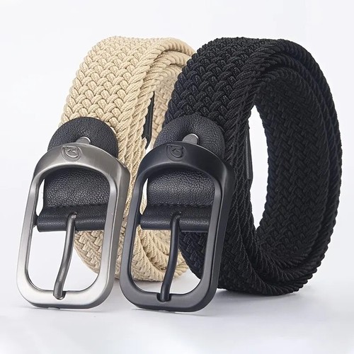 Mens womens woven elastic belt - woven,