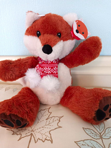 Whsmith freddie the - fox, plush