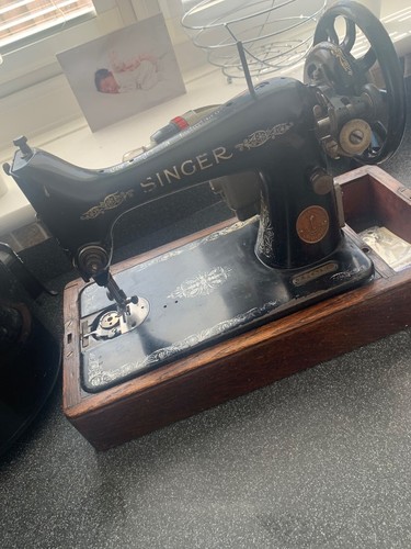 Singer 15k 1922 hand crank - singer,