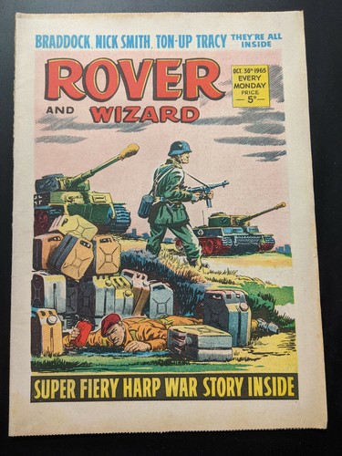 Rover and wizard - rover, comic