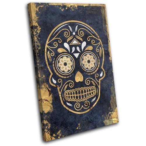 Skull mexican grunge rough - skull,
