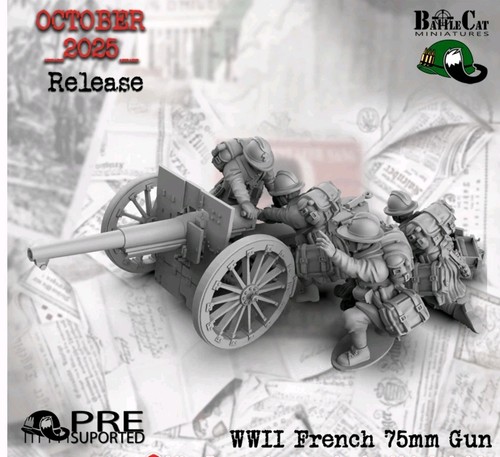 Ww2 french 75mm - ww2,