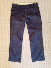 VISVIM MENS NAVY CHINOS 32