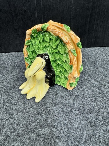 Crow bird napkin - napkin, holder