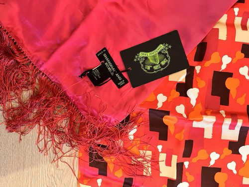 Shanghai tang 100 silk - 100%, ruby