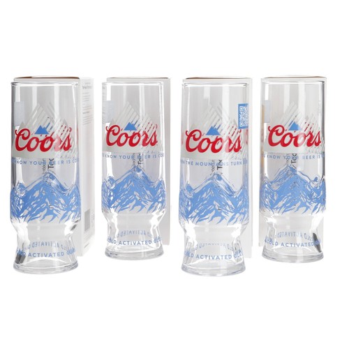 Coors light pint 20oz - light, glasses