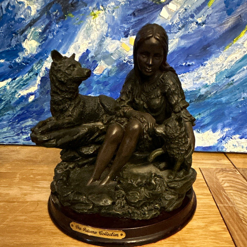 Juliana bronze finish resin - bronze,