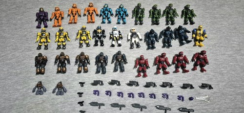 Halo mega bloks x31 - mega, figures