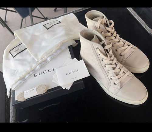 Gucci high top logo - gucci, gg