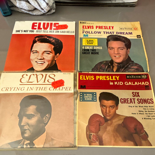 Elvis presley rpm vinyl - 7",