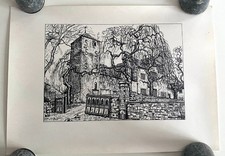 Vintage print by W.J. Thornton