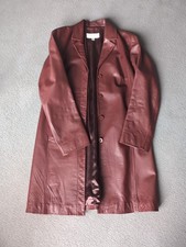 Woman's 100% Leather Trench