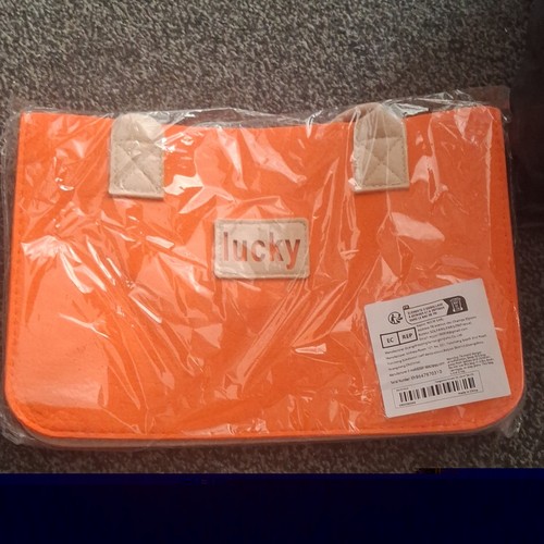 Women orange beige felt - women’s, orange/beige