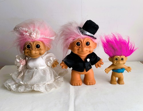 Vintage russ trolls - vintage, bride