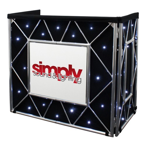 Equinox truss booth starcloth - equinox,