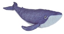 BLUE WHALE SOFT TEDDY BEAR TOY