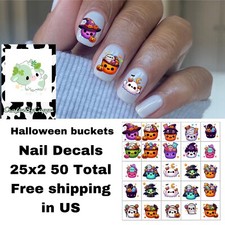 Halloween Buckets Cute Set Of