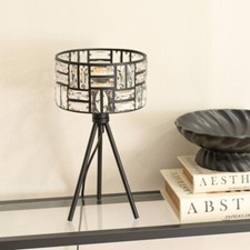 Black Tripod Table Lamp Base