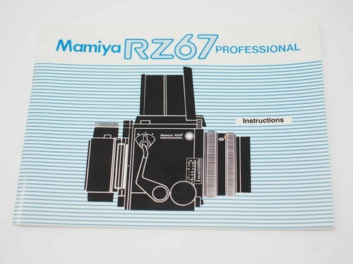 Mamiya rz67 instruction manual - instruction,