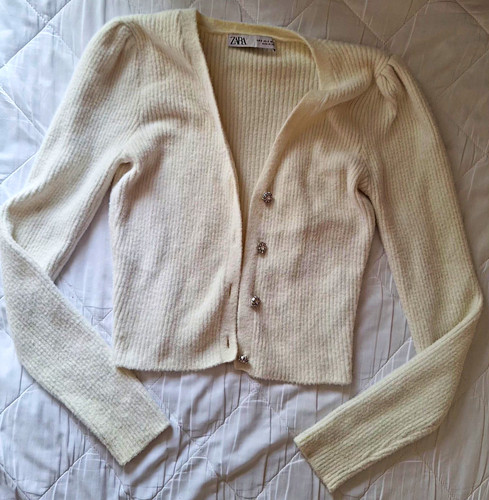 Zara women ivory neck - zara, women’s