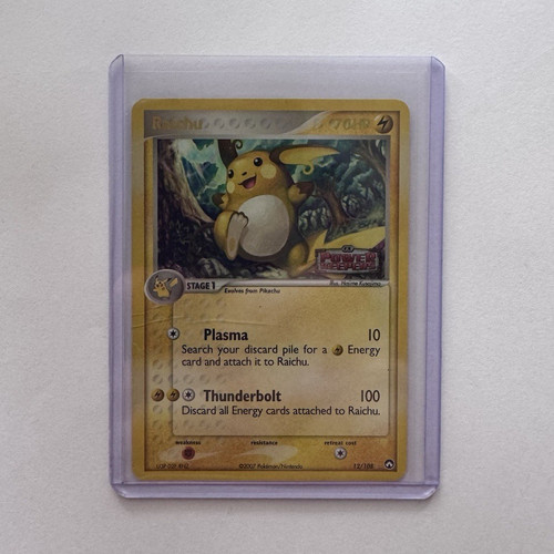 Pokemon tcg raichu 108 - pokemon, 12/108
