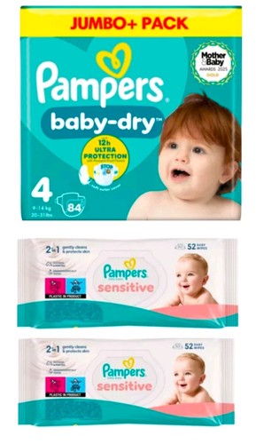 Size nappes 104 baby wipes - size,