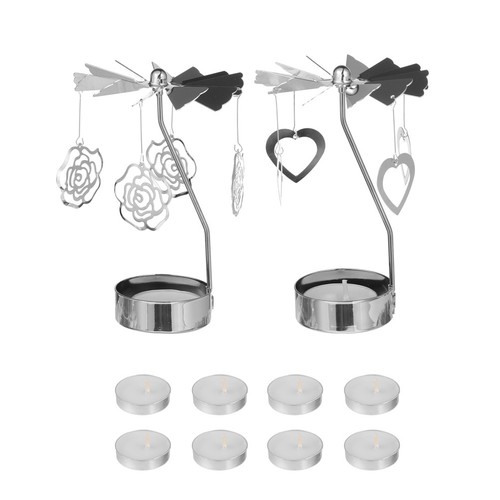 Pcs rotating silver - silver, metal
