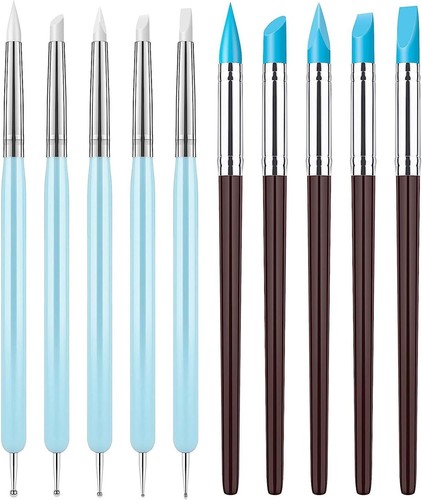 10pcs silicone clay sculpting - 10pcs,