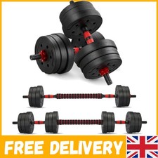 Ergonomic 20kg Adjustable Dumbbell Set - Ideal for Home Workouts & Muscle Gain