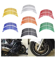 Motorbike RED Reflective Rim