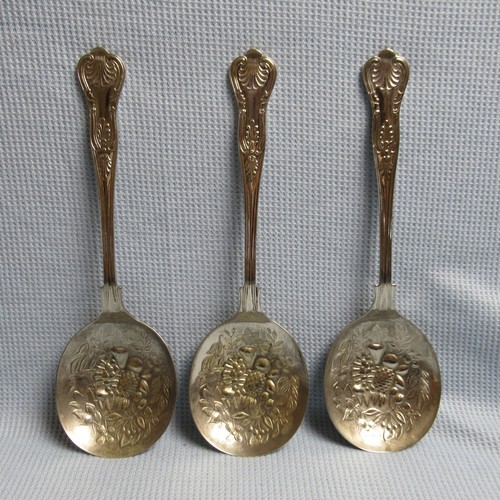 Vintage silver plated berry - vintage, silver-plated
