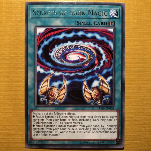 Secrets dark magic yugioh - secrets,