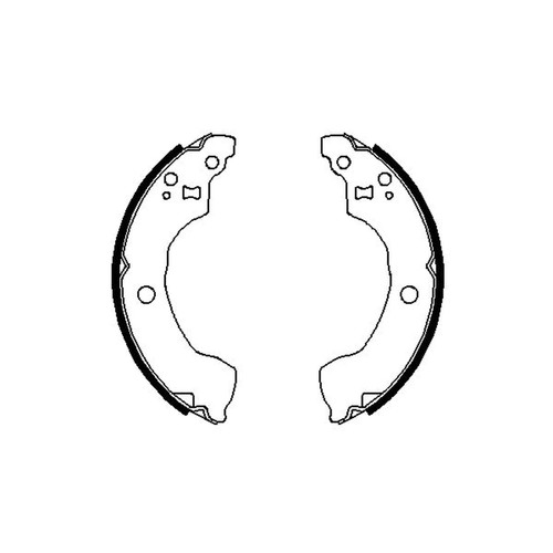 Bosch brake shoe - bosch, set
