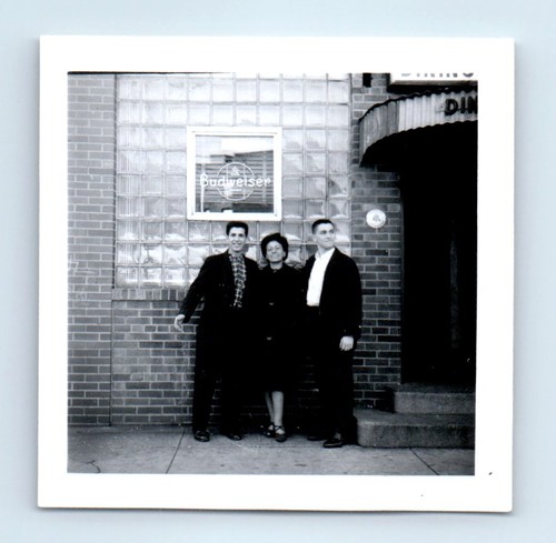Old vintage square photo - vintage,