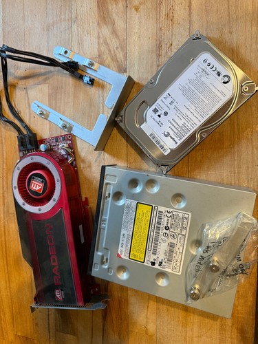 Upgraded parts from - upgraded, apple