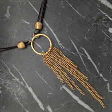Danon Gold Tone Tassel