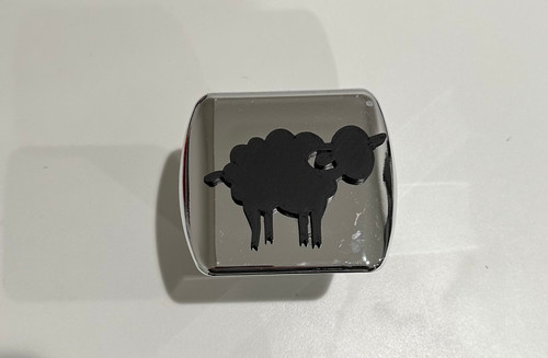 Sheep chrome w black - sheep, in