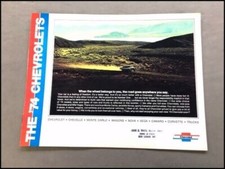 1974 Chevrolet Sales Brochure