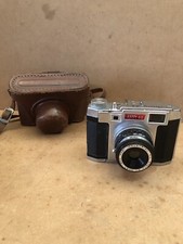 Hoei Anny 44 4X4CM Camera 127 Roll Film W/ Industrial Hoei 5CM F/8 Lens and Case
