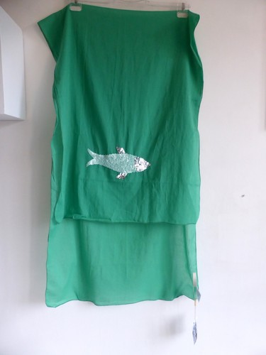 Lysgaard long scarf cotton - by,